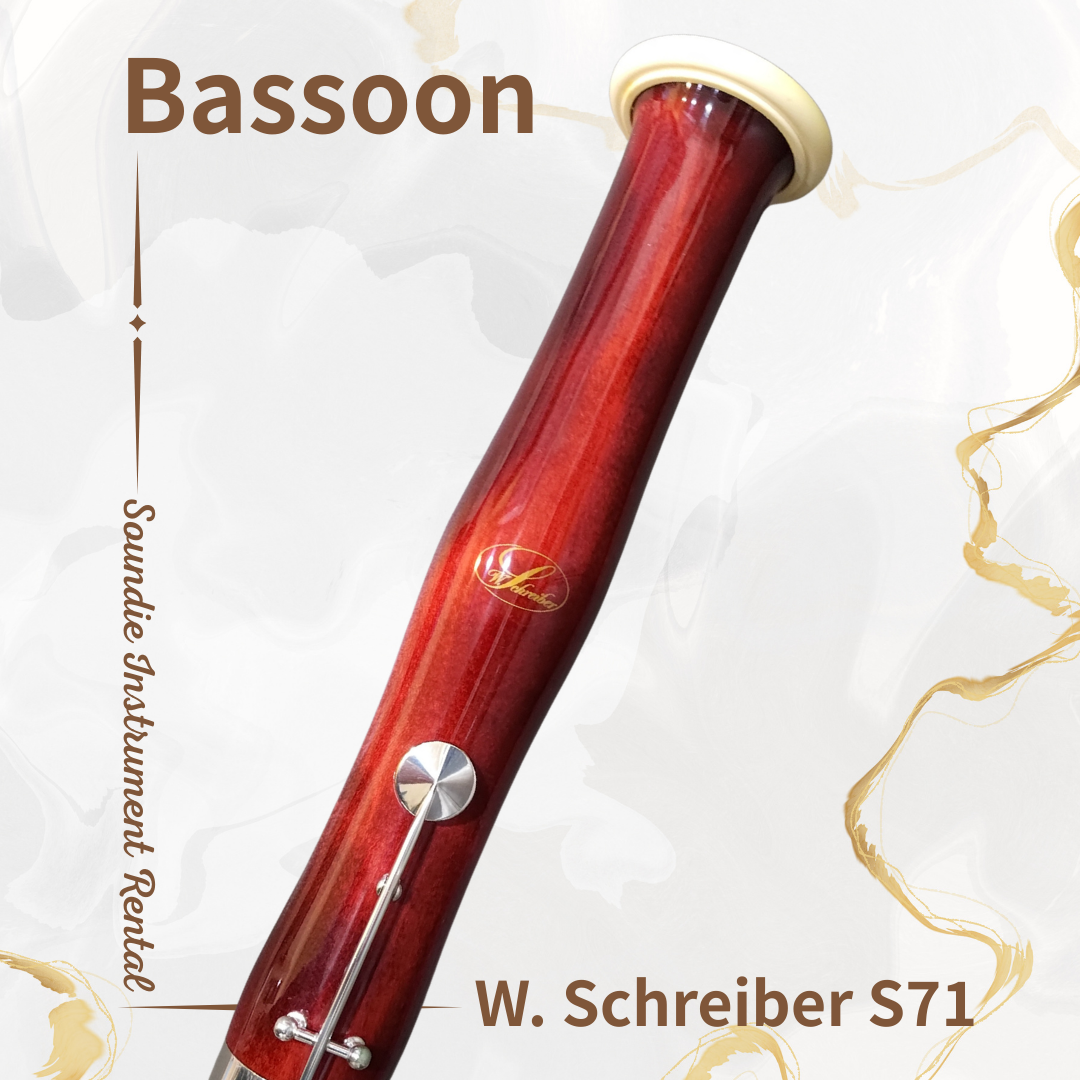 出租 - 進階低音管 W. Schreiber S71 Bassoon